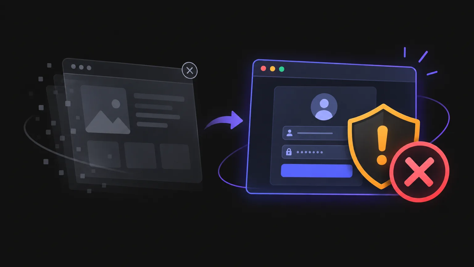 Your everyday browser closes, an automation browser opens, and Google refuses the sign-in